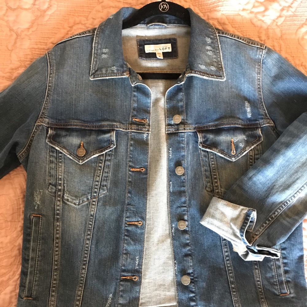 Loft Denim Jacket - image 1